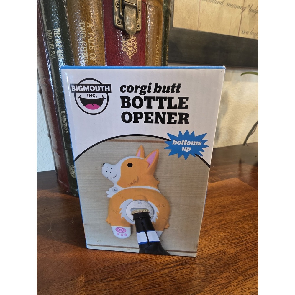 CORGI DOG Butt Tail RESIN Beer Soda Bottle Opener,  Fun Novelty Gift!‎